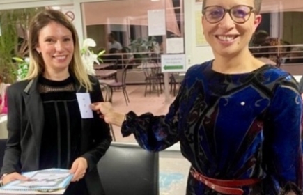 La Présidente Nathalie Fotso à le plaisir d'introniser un nouveau membre le 22.10.2021 : Angelina Voegtlin